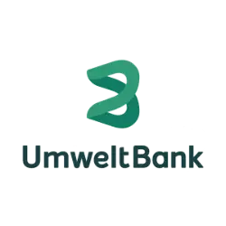 Umwelt Bank Logo mit grünem Icon